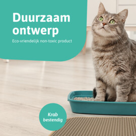 Moowi Katzenstreu Matte Beige