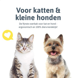 Moowi verstelbare voerbak voor kat en hond zwart