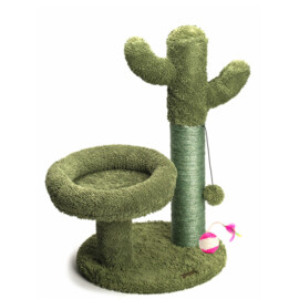 Moowi Cactus Kratzbaum mit Korb